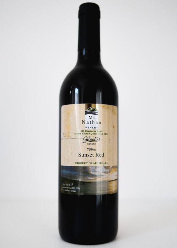 Mt Nathan Winery Sunset Red Wine 750ml